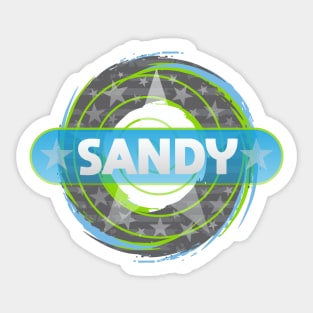 Sandy Mug Sticker